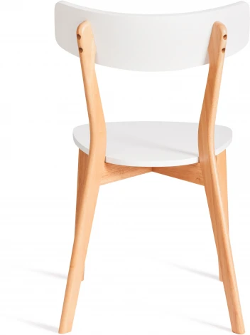 Стул Claire (комплект) Tetchair (МДФ/Белый,Натуральное дерево) арт.21281