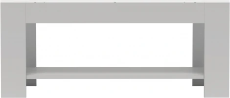 Стол журнальный BeautyStyle 26 графит светлый U708/стекло белое от фабрики Mebelik