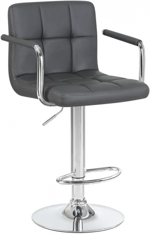 Стул барный KRUGER ARM (серый)