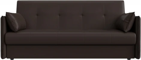 Диван-книжка Лига-018 (Коричневый/Экокожа) Лига Диванов арт.117887