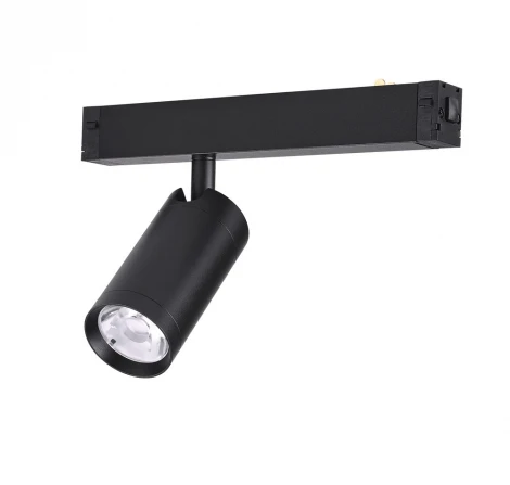 Трековый светильник однофазный светодиодный 220V 20W AM Group SMART CYLINDER AM527 BK-220V-20W SMART