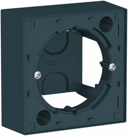 Коробка наружного монтажа (изумрудный) Systeme Electric AtlasDesign ATN000800