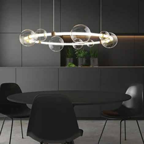 Подвесная люстра Sessa Ring D107 ImperiumLoft Sessa-Ring01 (195006-23) (LED, 220V, на тросе)