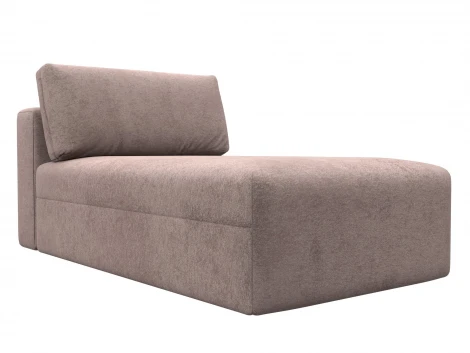 Модуль канапе Лига-060 НПБ (ЛДСП,Брус,Фанера,Велюр/Бежевый) Лига Диванов 129551