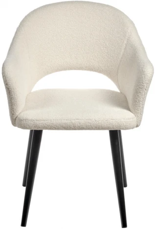 Стул Bruno белый, искусственный мех Bradex Home RF 0446