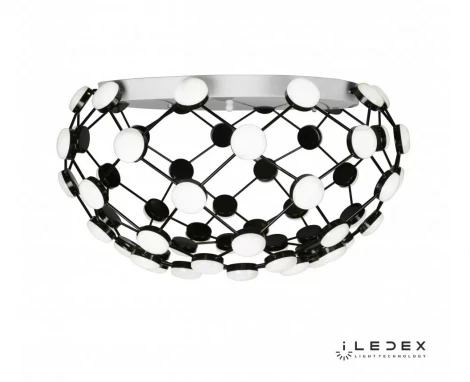 Потолочная люстра iLedex Starfall 8327 CR+WH (220V, шар)