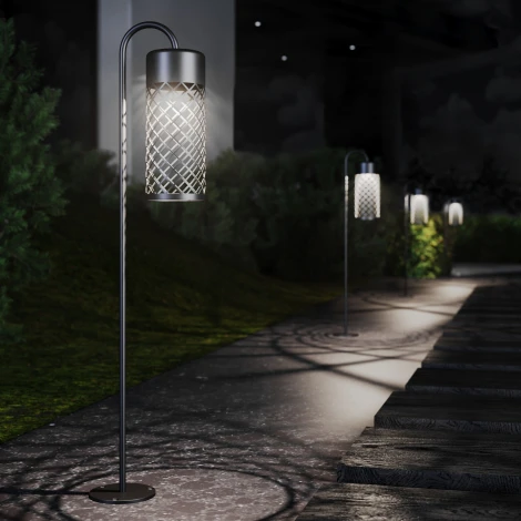 Наземный уличный свктильник Elektrostandard Ombra 35179/S черный (LED, 220V, IP65)