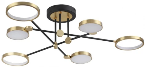 Потолочная люстра на штанге Odeon Light Denzel 4320/60CL (LED, 220V, кольцо)