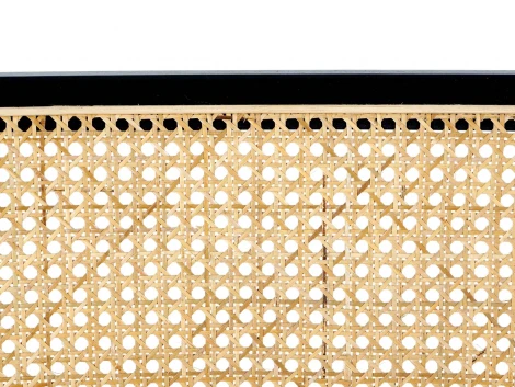 Комплект стульев Baltimore 2 шт. ОГОГО Обстановочка! 966325 (Массив,Дерево,Ротанг/Бежевый,Черный)