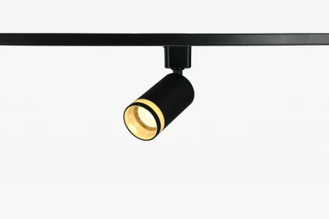 Трековый светильник однофазный 220V ЭРА TR77 - GU10 BK