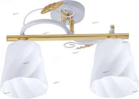 Потолочная люстра IDLamp Annelisa 380/2PF-Whitegold