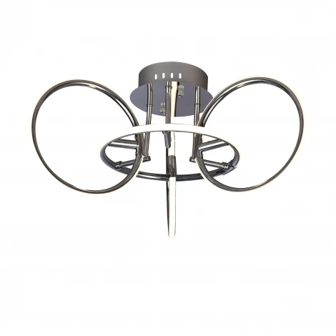 Потолочная люстра Mantra Aros 5756 (регулировка яркости, LED, 220V, диммер, пульт управления, кольцо)