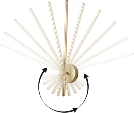 Бра светодиодное Crystal Lux Verde VERDE AP L1000 GOLD NEW (220V)