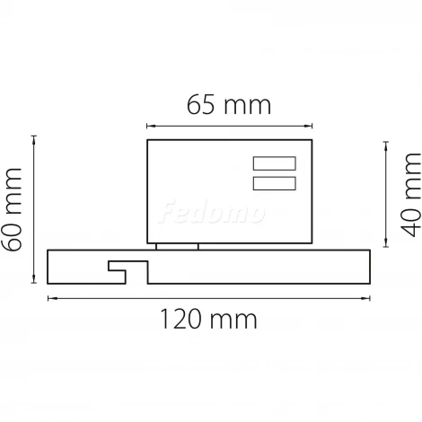 Трековое крепление Lightstar Asta 594067