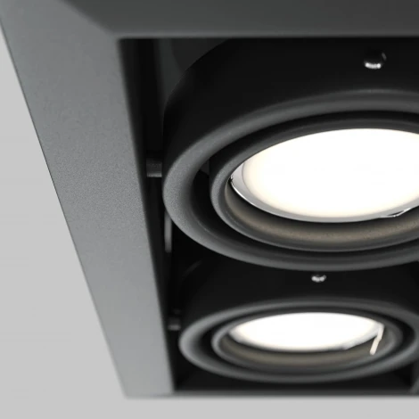 Встраиваемый светильник Metal Modern GU10 2x50Вт Maytoni Technical DL008-2-02-B (220V)
