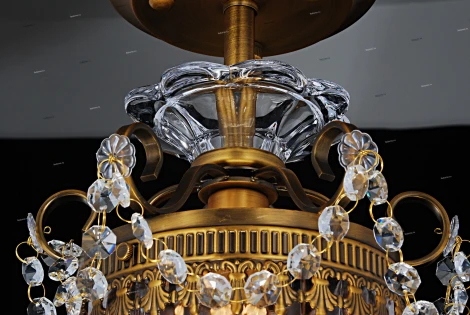 Потолочная люстра Arte Lamp Schelenberg A4410PL-1SR (220V)