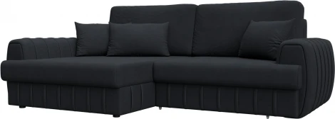 Диван угловой Лига-057 НПБ угол левый Лига Диванов (Замша) арт.129282L