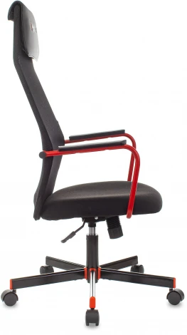 Кресло игровое Zombie One черный TW-01 3C11 сетка/ткань с подголов. крестов. металл B