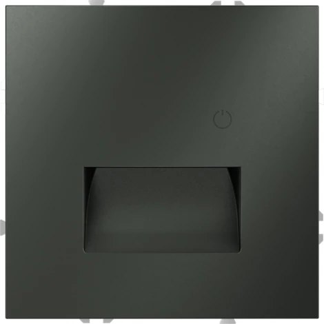 Встраиваемая LED подсветка с датчиком движения (титан) Voltum S70 VLS070706