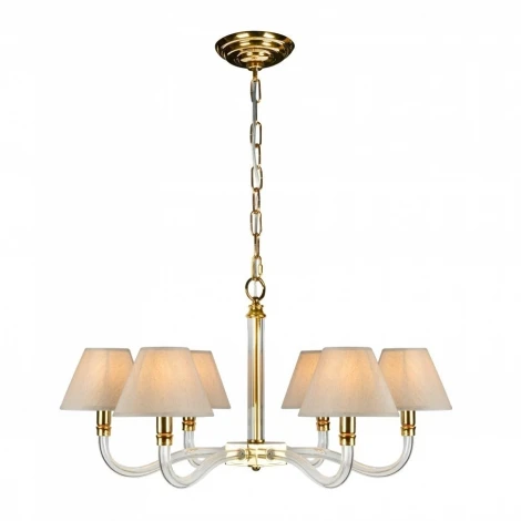 Подвесная люстра iLamp Amber YT2043-6 GD+Coffee