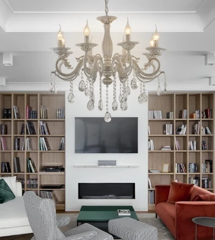 Подвесная люстра Wedo Light Nerezza WD3537/8H-WG-CL