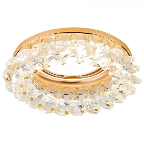 Встраиваемый точечный светильник Ambrella K206 CL/G