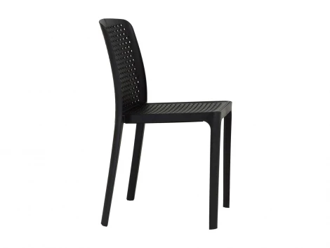 Комплект стульев Bottega 4 шт. ОГОГО Обстановочка! 966305 (Пластик/Черный)