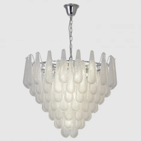 Подвесная люстра на цепи Crystal Lux FONTAIN SP18 CHROME (220V)