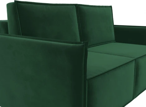 Диван прямой Либерти мини (Зеленый/Велюр) Лига Диванов арт.121896