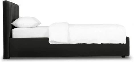 Кровать Queen Sofia 1600 Lux ОГОГО (арт.671743), (Ткань/Черный)