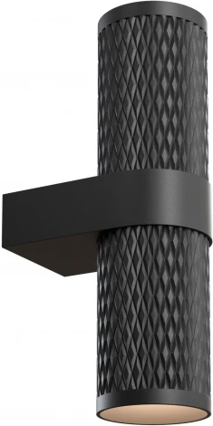 Настенный светильник (бра) Focus Design GU10х2 7Вт IP 20 Maytoni Technical C069WL-02B (220V, круглые)