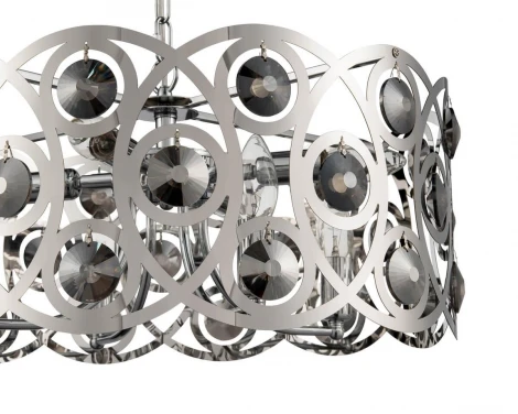 Подвесная люстра Vele Luce Silk VL3143P08 (220V, на цепи, круглые)