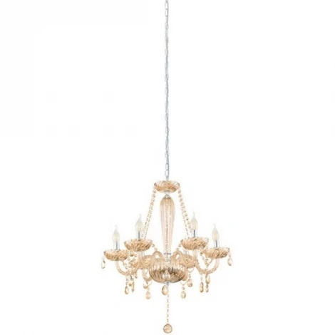 Подвесная люстра Eglo Basilano 39092 (220V, на цепи, подсвечник, свеча)