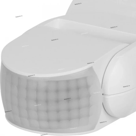 Датчик движения инфракрасный накладной Elektrostandard, белый, 1200W, IP65