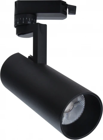 Трековый светильник светодиодный 20029 20029TRA/01 LED 15W 4200K черный матовый (220V, круглые)