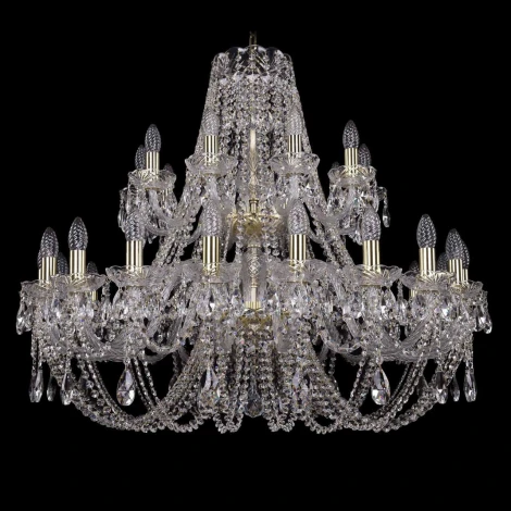 Подвесная люстра Bohemia 1406 1406/20+10/360/2d/G