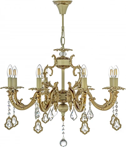 Подвесная люстра Arti Lampadari Falcone E 1.1.8.600 CG (220V, на цепи, подсвечник, свеча)