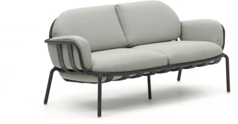Диван уличный La Forma (ex Julia Grup) Joncols (Серый/ Пенополиуретан)