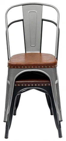 Стул Tolix SOFT Серебристый