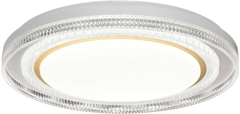 Настенно-потолочный светильник Sonex Suzy Gold 7641/EL MARON SN LED 70Вт 3000-6000K D490 IP43 пульт ДУ (220V, круглые)