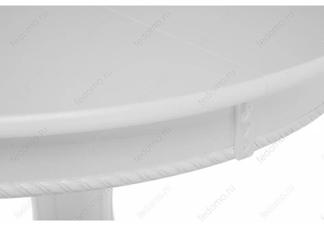 Деревянный стол Woodville Павия белый 406088