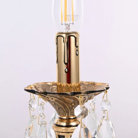 Интерьерная настольная лампа Bohemia AL77 AL77200L/1-25 GB