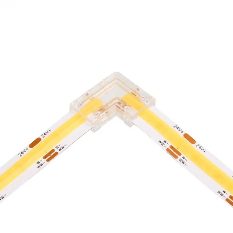 Коннектор Wolta WLS-3PIN-CCT-COB-10MM-L угловой для ленты COB CCT шириной 10мм