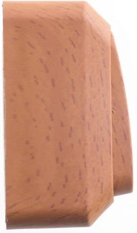 Выключатель накладной двухклавишный с подсветкой (бук) Systeme Electric BA10-006T