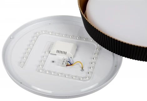 Потолочный светильник светодиодный с регулировкой цветовой температуры ЭРА SPB-6 Bella 48W-3K-6,5K BK