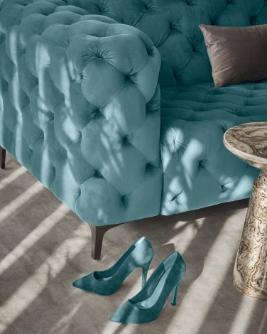 Журнальный стол La Forma (ex Julia Grup) Kesbury (Серый/ Металл,Железо)