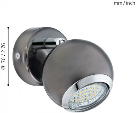 Спот Eglo Bimeda 31005 (220V, шар)