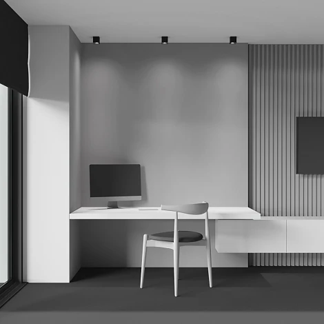 Накладной потолочный светильник Alfa LED 4000K 1x12Вт 24° Maytoni Technical C065CL-L12B4K (220V, куб)