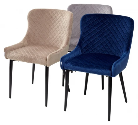 Обеденный стул M-City SORREL серый, велюр G108-33