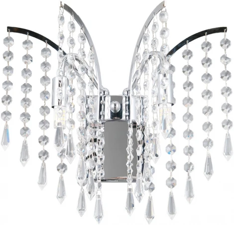 Бра MW-Light Эллегия 303022902 (220V, хрусталь, подвески)
